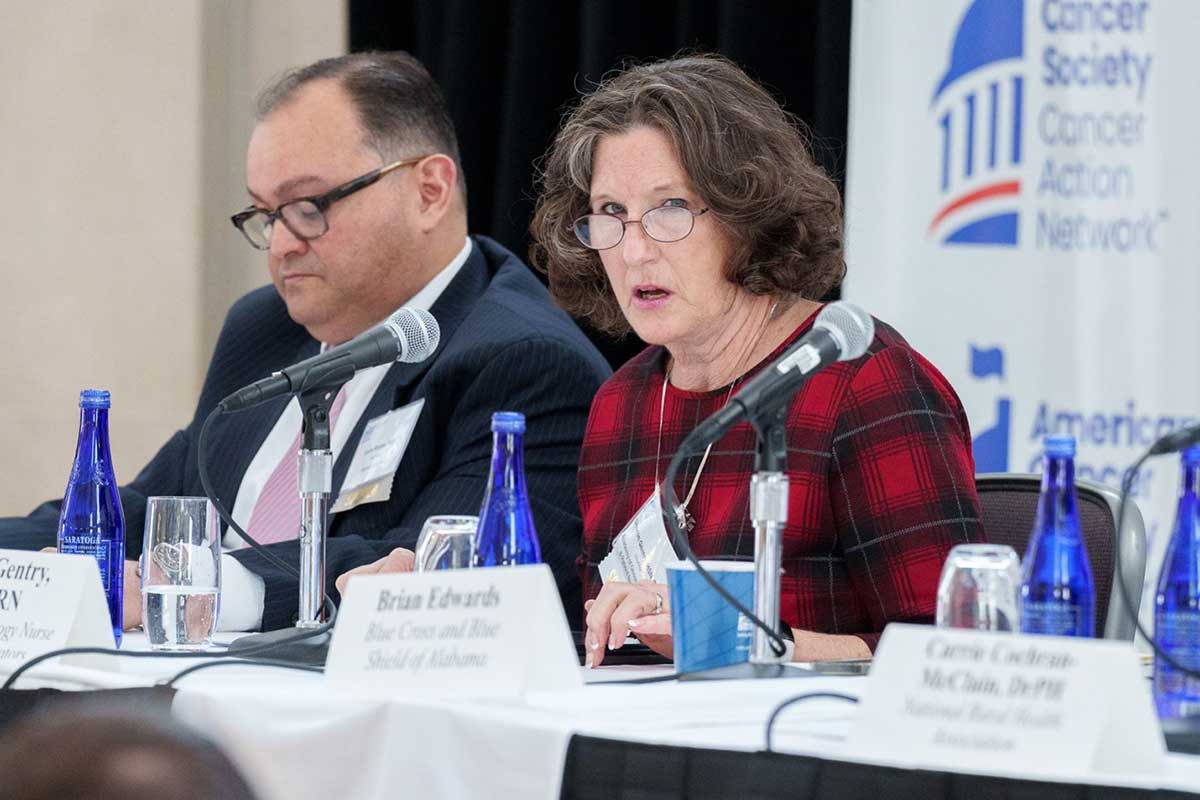 AONN+ Advisor Sharon Gentry helped to answer during the panel discussion