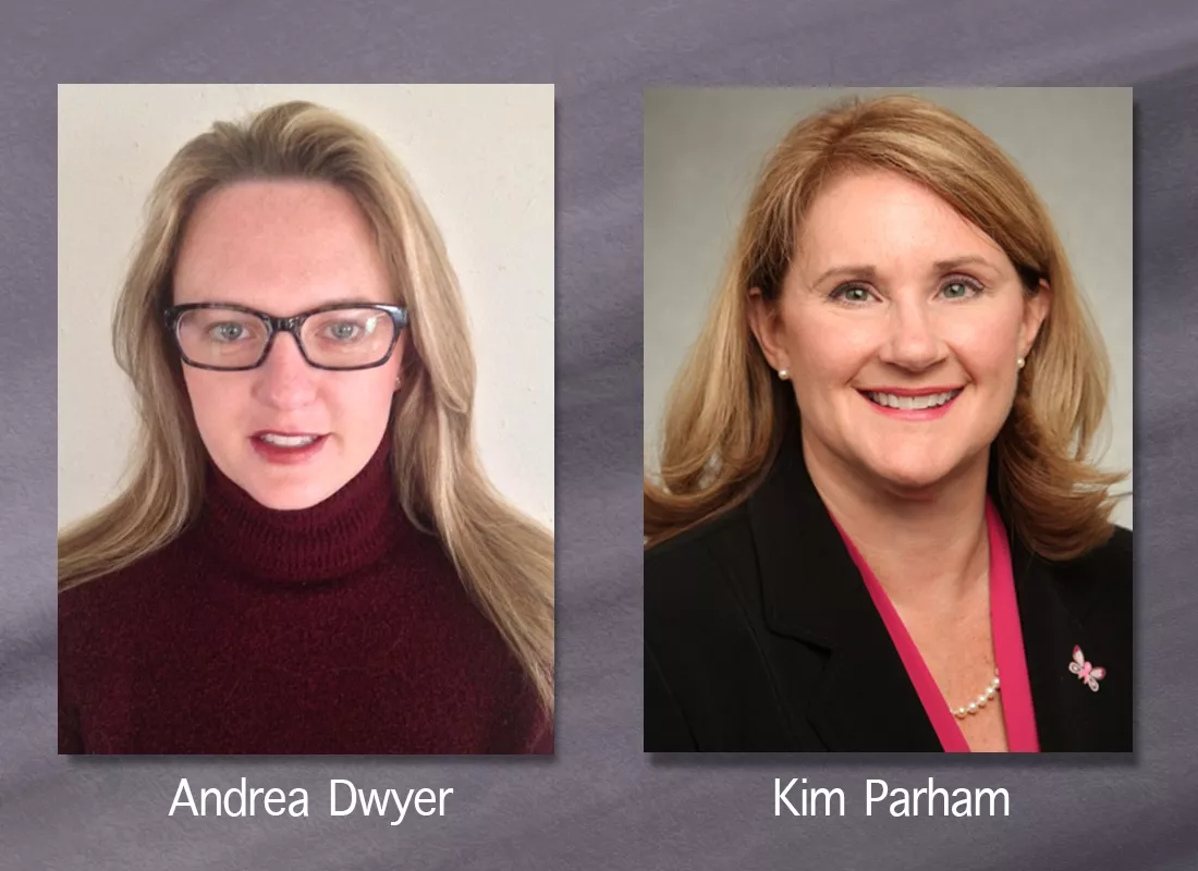 Andrea Dwyer and Kim Parham