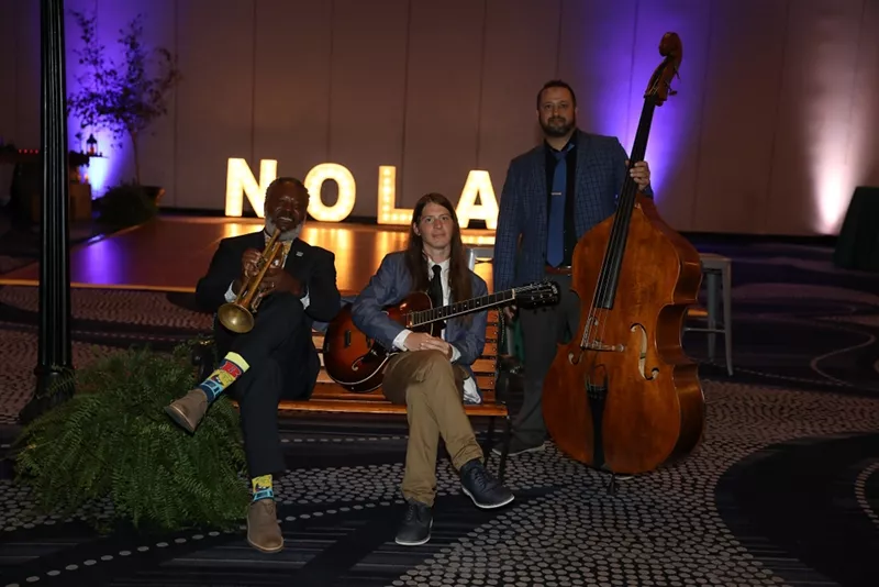 Band at the conference