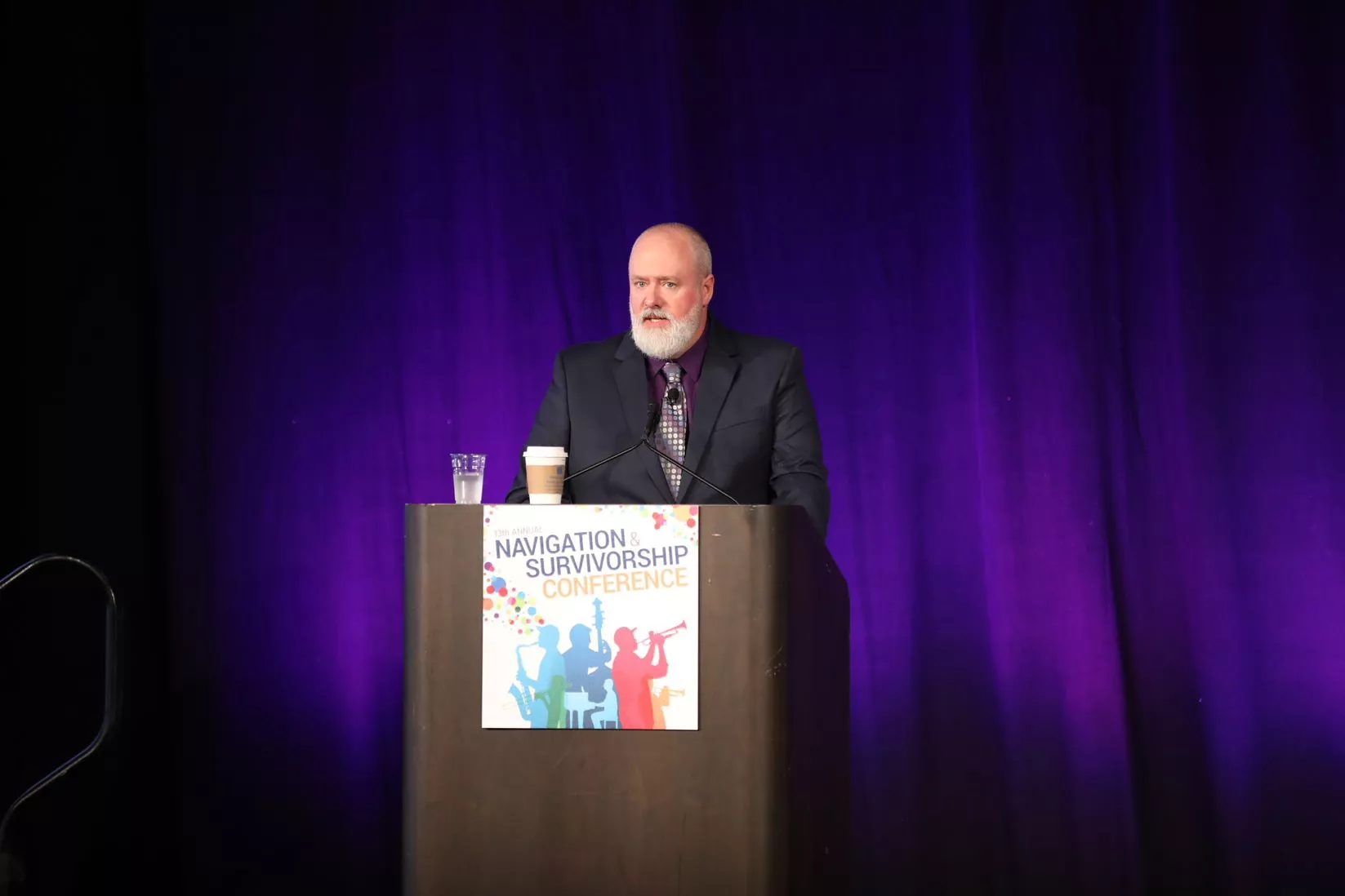 Conference presenter