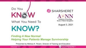 The Impact of Culturally Competent Cancer Care: Finding A New Normal